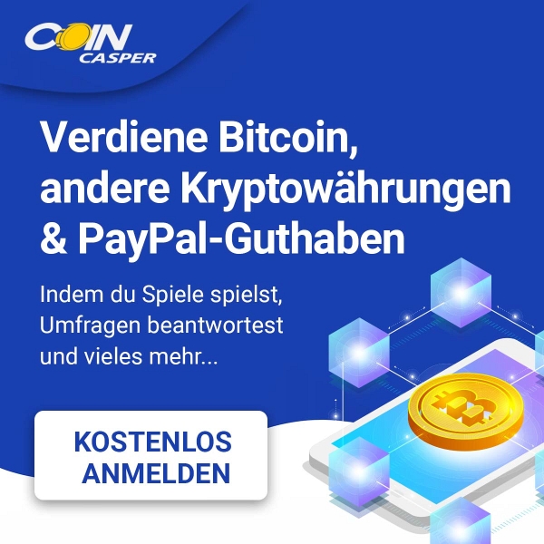 Coincasper - Verdiene Bitcoins, PayPal und mehr